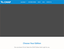 Tablet Screenshot of cmap-software.com